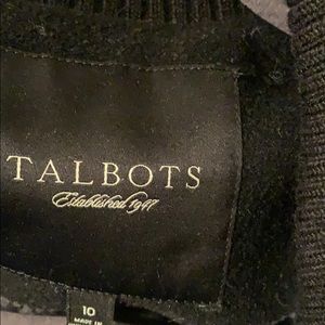 Talbots wool bomber style jacket